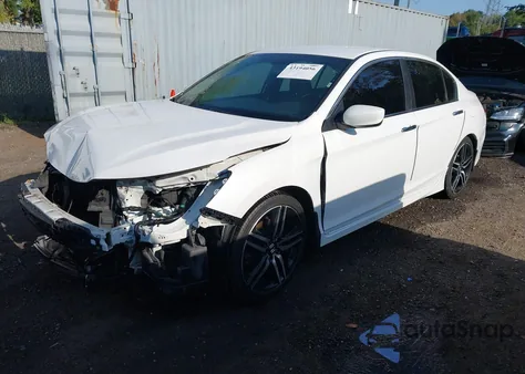 2017 Honda Accord Sport Se from USA, damaged, VIN 1HGCR2F12HA058889